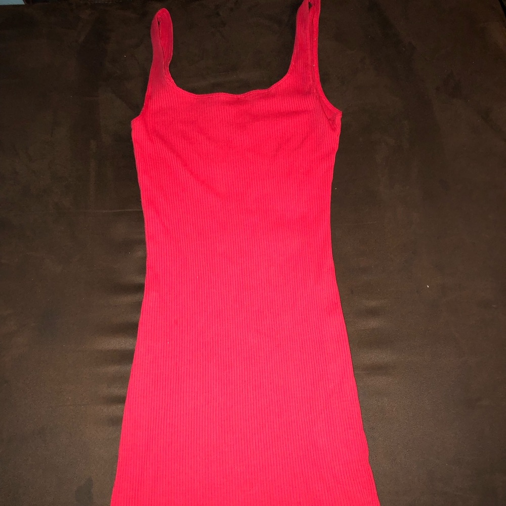 Red dress